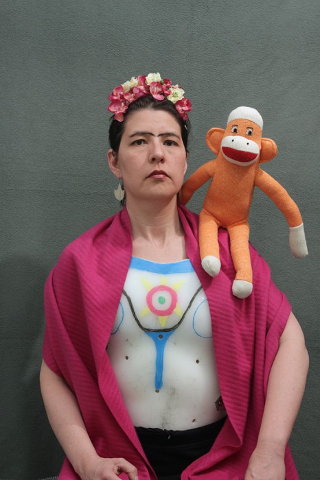 back_Frida-monkey01_700px Self-portrait with Monkey, 2011